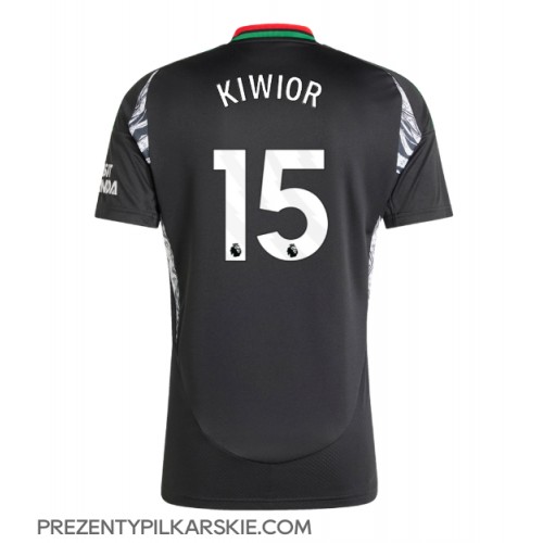Stroje piłkarskie Arsenal Jakub Kiwior #15 Koszulka Wyjazdowej 2024-25 Krótki Rękaw